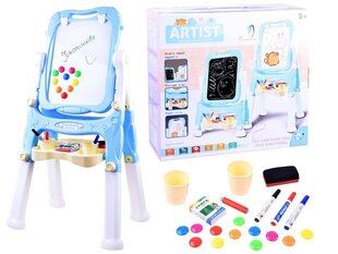 Magnet- ja kriiditahvel koos tarvikutega, sinine цена и информация | Развивающие игрушки для детей | hansapost.ee