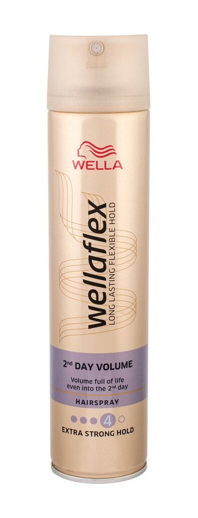 Juukselakk Wella flex 2nd Day Volume цена и информация | Juuste viimistlusvahendid | hansapost.ee