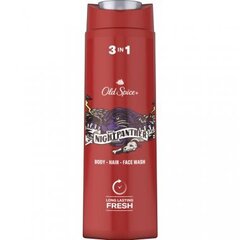 Šampoon-dušigeel Old Spice Night Panther, 400 ml hind ja info | Dušigeelid, õlid | hansapost.ee