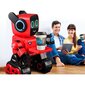 Interaktiivne rääkiv ja tantsiv robot-abiline hoiupõrsaga Wile, punane цена и информация | Mänguasjad poistele | hansapost.ee