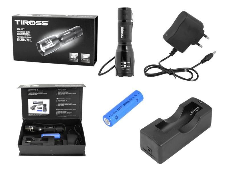 Laetav LED taskulamp TS-1151 hind ja info | Taskulambid, pealambid ja prožektorid | hansapost.ee