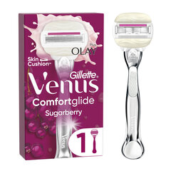Бритва с запасным лезвием Gillette Venus Comfortglide Sugarberry для женщин цена и информация | Средства для бритья | hansapost.ee