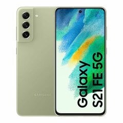Samsung Galaxy S21 FE 5G SM-G990BLGFEUH Olive цена и информация | Мобильные телефоны | hansapost.ee