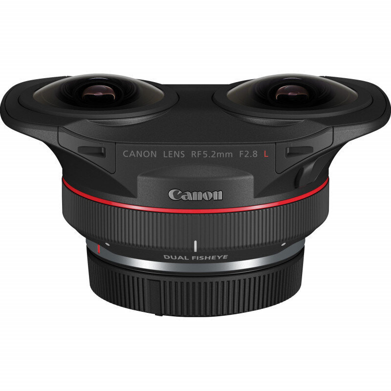 Canon RF 5.2mm f/2.8L Dual Fisheye 3D VR Lens цена и информация | Fotoaparaatide objektiivid | hansapost.ee