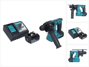 Akuperforaator Makita Dhr 183 RT1, 18 V, koos aku ja laadijaga hind ja info | Lööktrellid | hansapost.ee