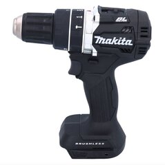 Аккумуляторная ударная дрель Makita Dhp 484 Rfjb, 18 В, с аккумулятором и зарядным блоком цена и информация | Дрели и шуруповёрты | hansapost.ee