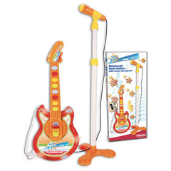 Детская гитара с микрофоном Bontempi, оранжевый цвет цена и информация | Развивающие игрушки для детей | hansapost.ee