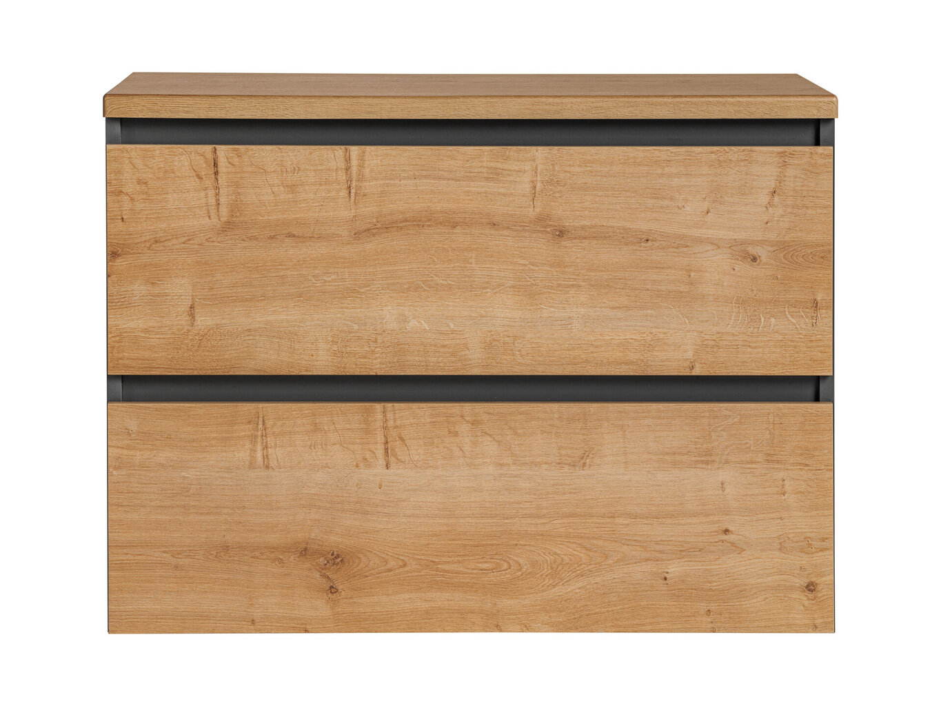 Vannitoa kapp Comad Monaco Grey Oak 821 - FSC, pruun/hall hind ja info | Vannitoakapid | hansapost.ee