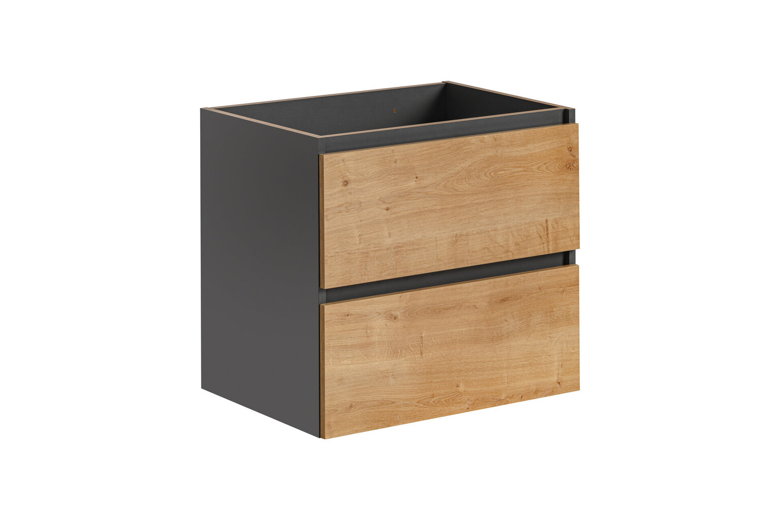 Vannitoa kapp Comad Monaco Grey Oak 820 - FSC, pruun/hall цена и информация | Vannitoakapid | hansapost.ee