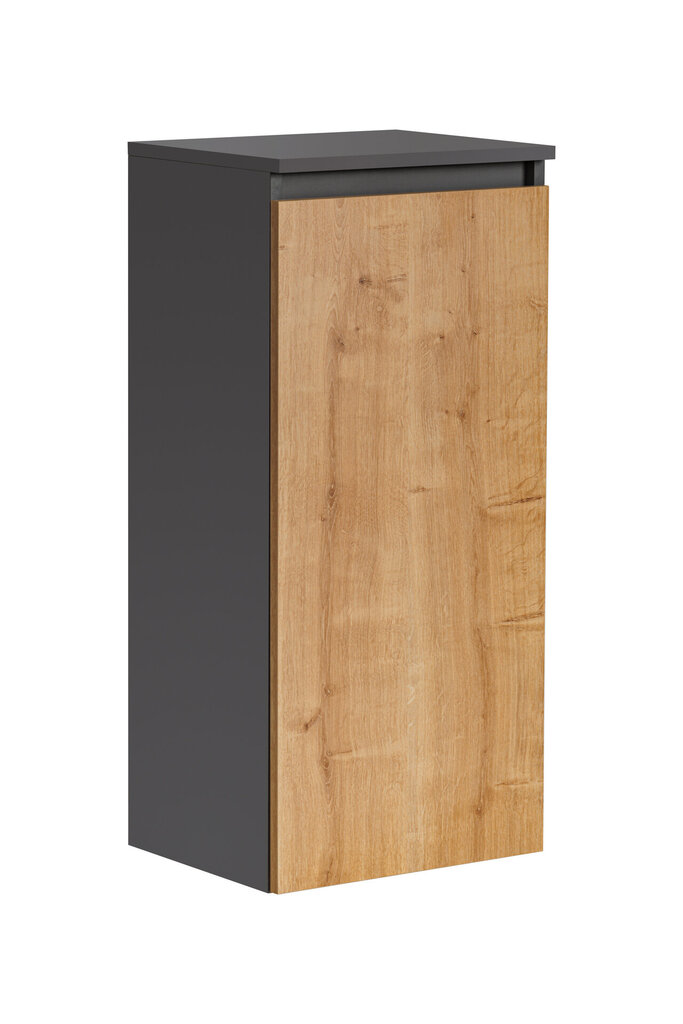 Vannitoa kapp Comad Monaco Grey Oak 811 - FSC, pruun/hall hind ja info | Vannitoakapid | hansapost.ee