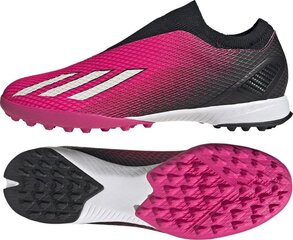 Футбольные бутсы Adidas X Speedportal.3 LL TF, размер 42 2/3, розовый цвет цена и информация | Футбольные бутсы | hansapost.ee