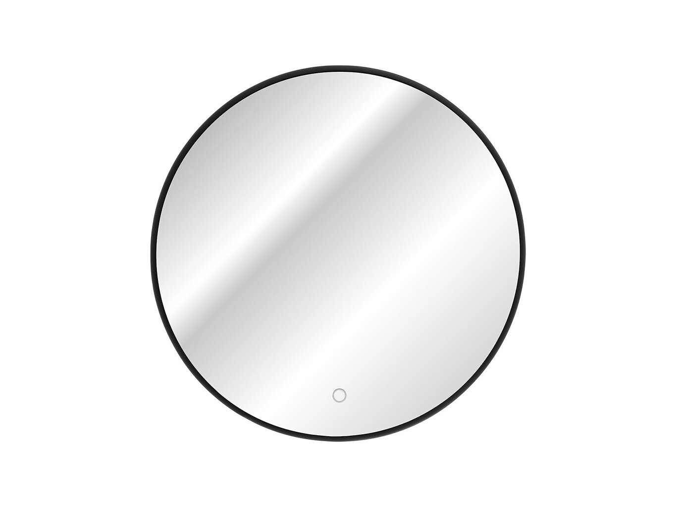LED-valgustusega vannitoa peegel Comad Luna 80, must hind ja info | Peeglid vannituppa | hansapost.ee