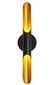 Seinavalgusti Tube, 60 cm, black/gold hind ja info | Seinavalgustid | hansapost.ee