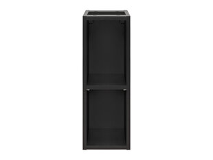 Полка для ванной комнаты Comad Xilo Black 81-01-A, черный цена и информация | Шкафчики для ванной | hansapost.ee