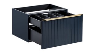 Vannitoa kapp Comad Santa Fe Deep Blue 82-80-C-2S, sinine price and information | Bathroom cabinets | hansapost.ee