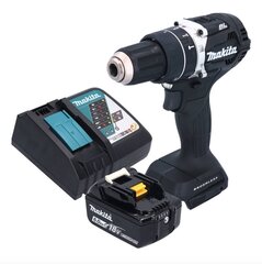 Аккумуляторная ударная дрель Makita DHP 484 RG1B, 18 В, с аккумулятором и зарядным устройством цена и информация | Дрели и шуруповёрты | hansapost.ee