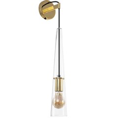 Seinavalgusti Clear, Gold price and information | Wall lights | hansapost.ee