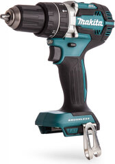 Аккумуляторная ударная дрель Makita DHP 484 ZB, 18 В, без аккумулятора и зарядного устройства цена и информация | Дрели и шуруповёрты | hansapost.ee