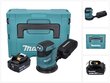 Makita DBO 180 F1J akuga ekstsentriline lihvmasin 18 V 125 mm + 1x aku 3.0 Ah + Makpac - ilma laadijata цена и информация | Lihvmasinad | hansapost.ee