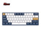 Klaviatuur Royal Kludge RK61 Plus TKL, 60%, Hot-swap, Blue Switches, US, Valge/Sinine hind ja info | Klaviatuurid | hansapost.ee