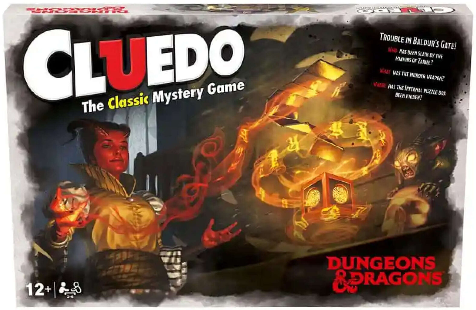 Sotsiaalne detektiivimäng Cluedo Dungeons & Dragons Ingliskeelne versioon hind ja info | Lauamängud ja mõistatused perele | hansapost.ee