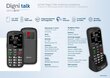 eSTAR Digni Talk Senior Phone Dual SIM Black hind ja info | Telefonid | hansapost.ee