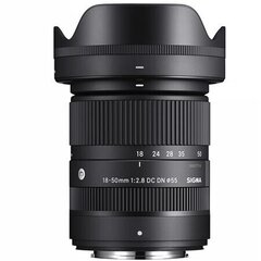 Sigma 18-50mm F2.8 DC DN [Contemporary] for Fujifilm X-Mount price and information | Fotoaparaatide objektiivid | hansapost.ee