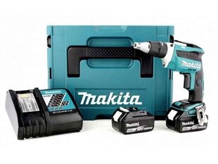 Аккумуляторный шуруповерт Makita DFS 452 Rmj, 18 В, с аккумулятором и зарядным устройством цена и информация | Дрели и шуруповёрты | hansapost.ee