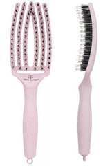 Juuksehari Olivia Garden finger brush Pastel Pink, Keskmine hind ja info | Kammid, juukseharjad ja juuksuri käärid | hansapost.ee