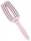 Juuksehari Olivia Garden finger brush Pastel Pink, Keskmine цена и информация | Kammid, juukseharjad ja juuksuri käärid | hansapost.ee