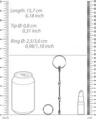 Roostevabast terasest soonikuga pikendused Shots 8 mm цена и информация | БДСМ и Фетиш | hansapost.ee