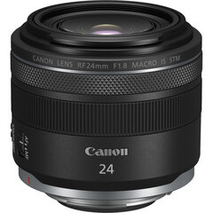 Canon RF24mm F/1.8 Macro IS STM hind ja info | Fotoaparaatide objektiivid | hansapost.ee