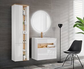 Зеркало для ванной комнаты со светодиодной подсветкой Comad Venus 60, белое цена и информация | Зеркала | hansapost.ee