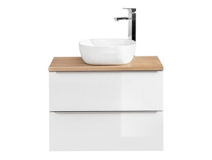 Vannitoa kapp Comad Capri White 821B FSC, valge/pruun price and information | Bathroom cabinets | hansapost.ee