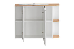 Vannitoakapp koos peegliga Comad Platinum 840 FSC, valge price and information | Bathroom cabinets | hansapost.ee