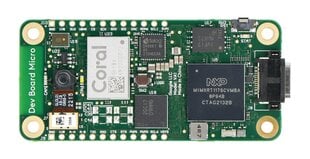 Google Coral Dev Board Micro RT117 цена и информация | электроника с открытым кодом | hansapost.ee