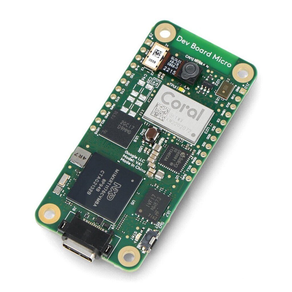 Google Coral Dev Board Micro RT117 цена и информация | Konstruktorid, robootika ja tarvikud | hansapost.ee