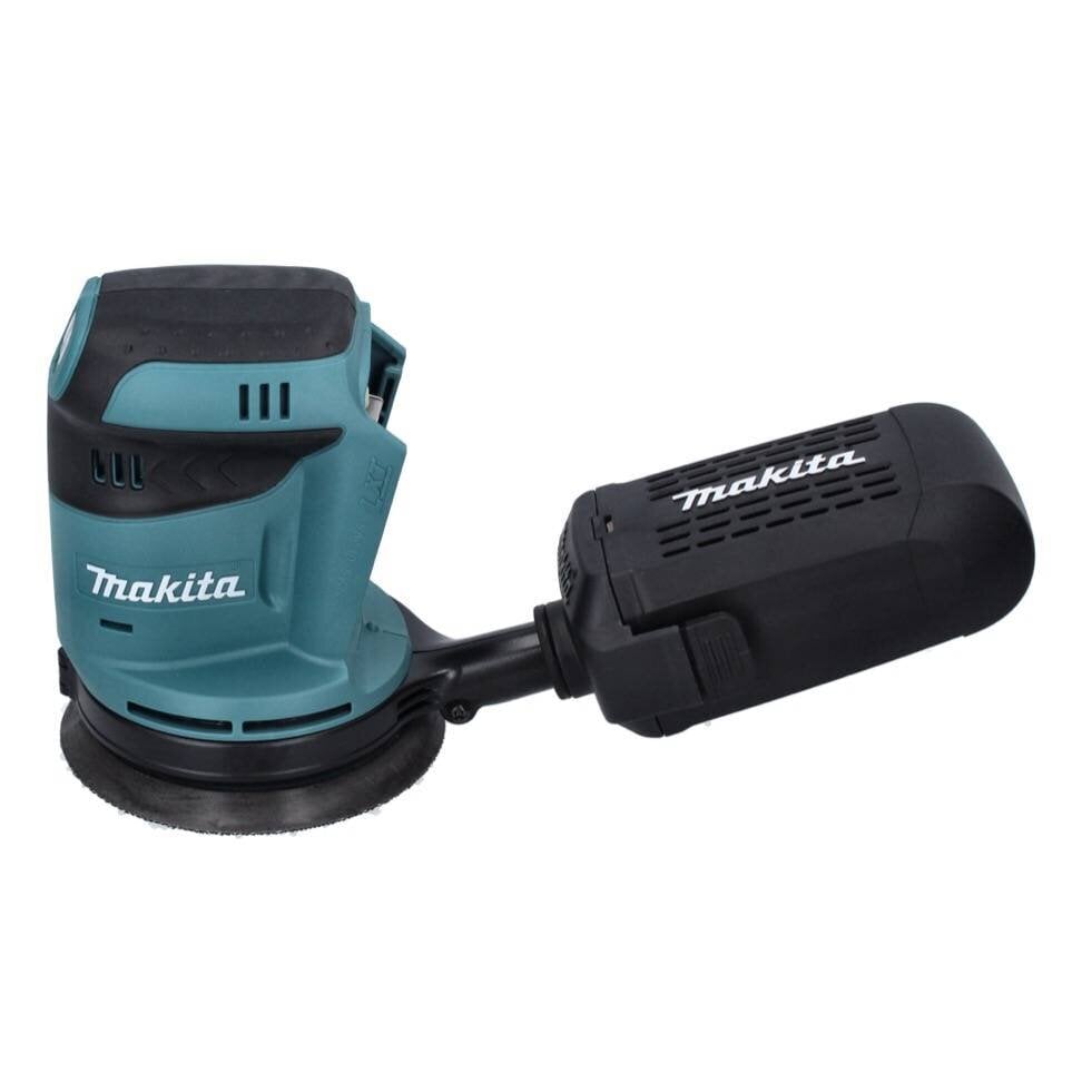 Makita DBO 180 G1J akuga ekstsentriline lihvmasin 18 V 125 mm + 1x aku 6.0 Ah + Makpac - ilma laadijata цена и информация | Lihvmasinad | hansapost.ee