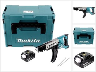 Аккумуляторный шуруповерт Makita DFR 750 M1J 18 В с аккумулятором без зарядного блока цена и информация | Дрели и шуруповёрты | hansapost.ee