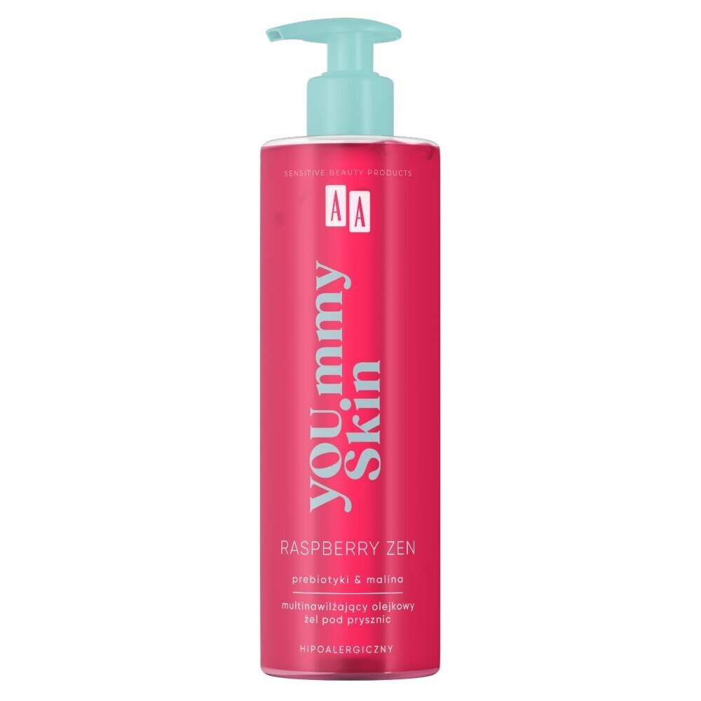 Dušigeel AA Yoummy Skin Raspberry Zen, 400 ml цена и информация | Dušigeelid, õlid | hansapost.ee