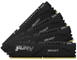 Kingston Fury Beast (KF552C40BBK4-128) цена и информация | Объём памяти (RAM) | hansapost.ee