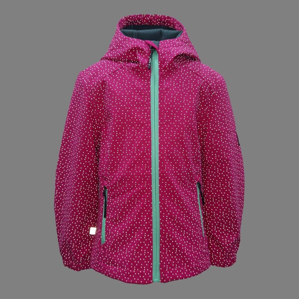 Huppa tüdrukute softshell jope NERA, fuksia hind ja info | Joped ja mantlid tüdrukutele | hansapost.ee