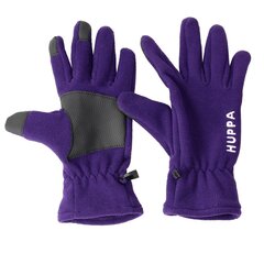 Huppa флисовые перчатки Aamu 82590000*70073, тёмно-лиловый 4741632052826 цена и информация | Шапки, перчатки, шарфы для девочек | hansapost.ee