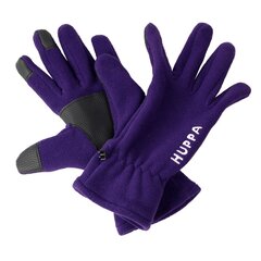 Huppa флисовые перчатки Aamu 82590000*70073, тёмно-лиловый 4741632052826 цена и информация | Шапки, перчатки, шарфы для девочек | hansapost.ee