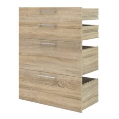 Ящики для шкафа Aatrium Prima, коричневые цена и информация | Шкафы | hansapost.ee