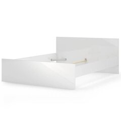 Кровать двуспальная Aatrium Naia, 206x166x80 см, белая цена и информация | Кровати | hansapost.ee