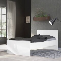 Ühekohaline voodi Aatrium, 196x96x80 cm, valge hind ja info | Voodid | hansapost.ee