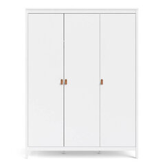 Шкаф Aatrium Madrid, 150x58x199 см, белый цвет цена и информация | Шкафы | hansapost.ee