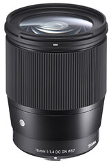 Sigma 16mm f/1.4 DC DN Contemporary объектив для Fujifilm цена и информация | Объективы | hansapost.ee