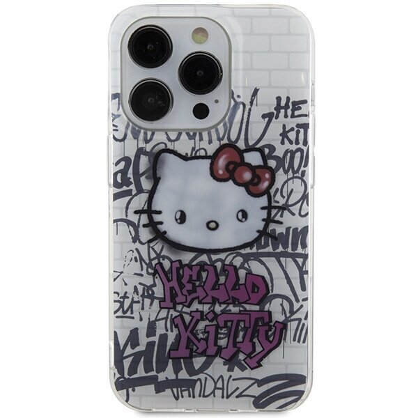 Hello Kitty IML Kitty On Bricks Graffiti цена и информация | Telefonide kaitsekaaned ja -ümbrised | hansapost.ee